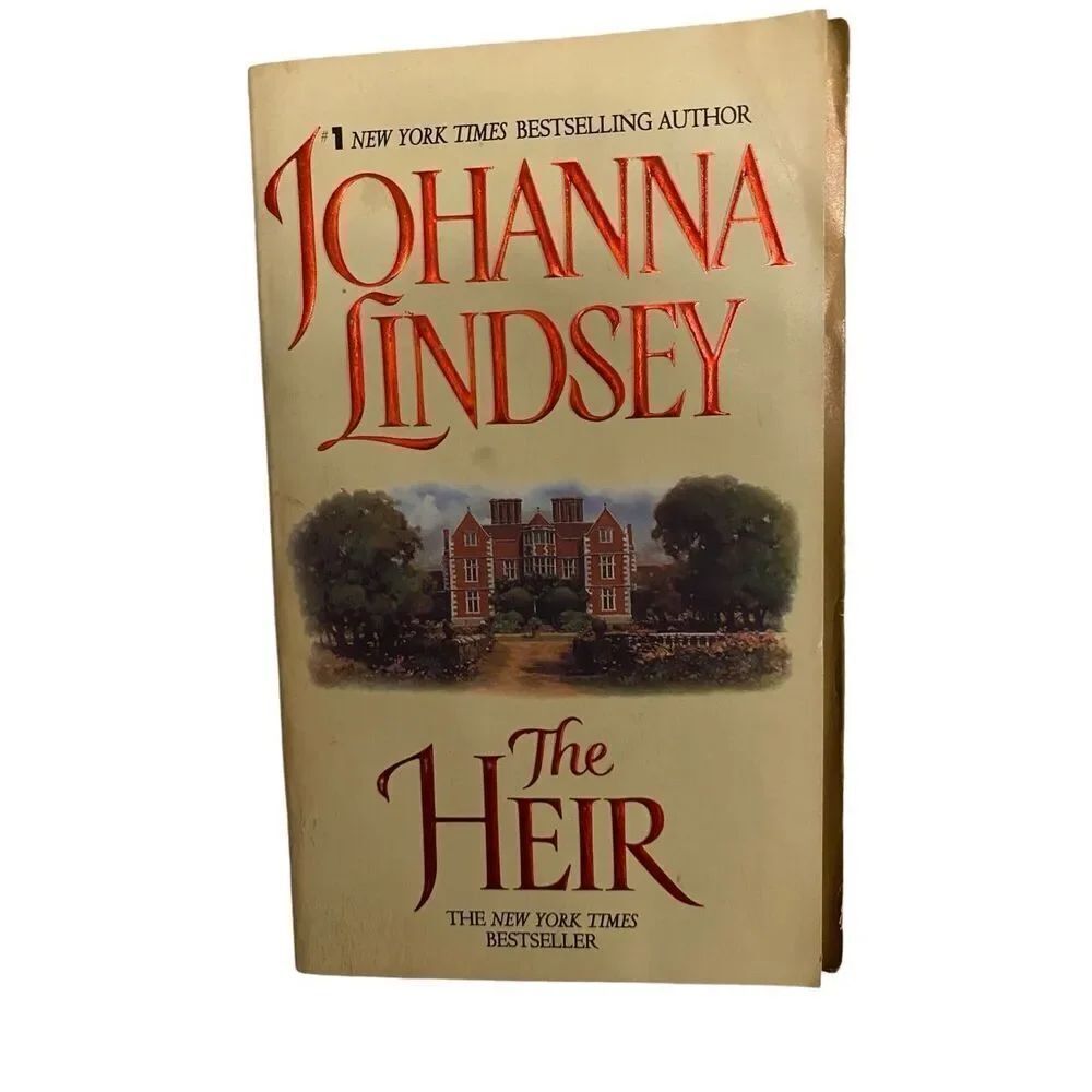 The Heir By Johanna Lindsey Paperback Romance Novel Book